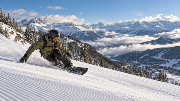 Des sensations de glisse uniques en ski ou snowboard